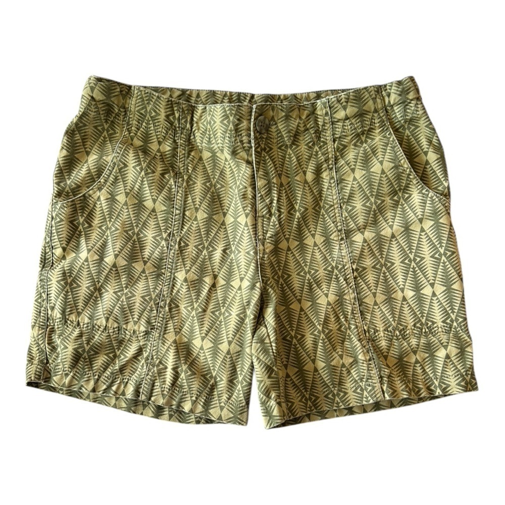 Kavu Patterned Green Shorts